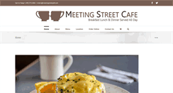 Desktop Screenshot of meetingstreetcafe.com